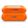 LaCie Rugged Mini 4TB USB 3.2 Gen. 1 Pomarańczowo-Szary - 298291 - zdjęcie 6